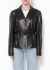                                         Classic Belted Leather Jacket-1