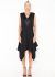 Louis Vuitton Asymmetrical Silk Trumpet Dress - 1