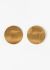 Céline Pre-Fall 2015 Flat Disc Earrings - 1 Céline Pre-Fall 2015 Flat Disc Earrings - 1