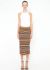 Prada Striped Ribbed Logo Skirt - 1 Prada Striped Ribbed Logo Skirt - 1