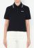Miu Miu 2022 Cable-Knit Polo Top - 1