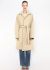 Balenciaga Gabardine Leather Trim Trench - 1
