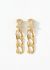 Céline Vintage Triomphe Chainlink Clip Earrings - 1