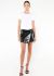 Khaite 2022 Vera Leather Mini Skirt - 1 Khaite 2022 Vera Leather Mini Skirt - 1