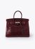 Hermès RARE 2011  Bordeaux Porosus Birkin 35 - 1