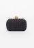 Alexander McQueen Suede Skull Box Clutch - 1