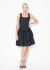 Alaïa Tiered Bodycon Skater Dress - 1