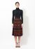 Saint Laurent Vintage Aztec Pleated Skirt - 1