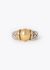 Hermès Vintage 18K Yellow Gold & Silver Torsade Ring - 1 Hermès Vintage 18K Yellow Gold & Silver Torsade Ring - 1
