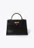 Hermès Vintage Black Box Kelly Sellier 32 - 1