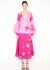 Thea Porter RARE Couture 1973 Silk Appliquée Ensemble - 1 Thea Porter RARE Couture 1973 Silk Appliquée Ensemble - 1
