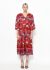 Exquisite Vintage Diane Frey Floral Georgette Dress - 1