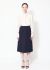 Saint Laurent 70s High-Waisted Twill Wrap Skirt - 1