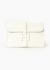 Hermès White Epsom Jige Clutch - 1 Hermès White Epsom Jige Clutch - 1