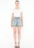 Miu Miu 2024 Washed Denim Logo Shorts - 1 Miu Miu 2024 Washed Denim Logo Shorts - 1