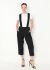 Comme des Garçons 2018 Cropped Suspender Pants - 1