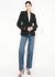 Jean Paul Gaultier Pinstripe Graphic Cuff Blazer - 1 Jean Paul Gaultier Pinstripe Graphic Cuff Blazer - 1