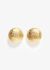 Chanel Vintage Engraved Clip Earrings - 1