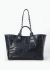 Chanel Navy Patent Deauville Tote Bag - 1