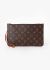 Louis Vuitton Neverfull MM Monogram Canvas Clutch - 1 Louis Vuitton Neverfull MM Monogram Canvas Clutch - 1