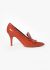 Céline Leather Fringe Pumps - 1 Céline Leather Fringe Pumps - 1
