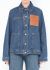 Loewe 2022 Asymmetrical Denim Jacket - 1 Loewe 2022 Asymmetrical Denim Jacket - 1