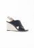 Céline Leather & Python Platform Sandals - 1