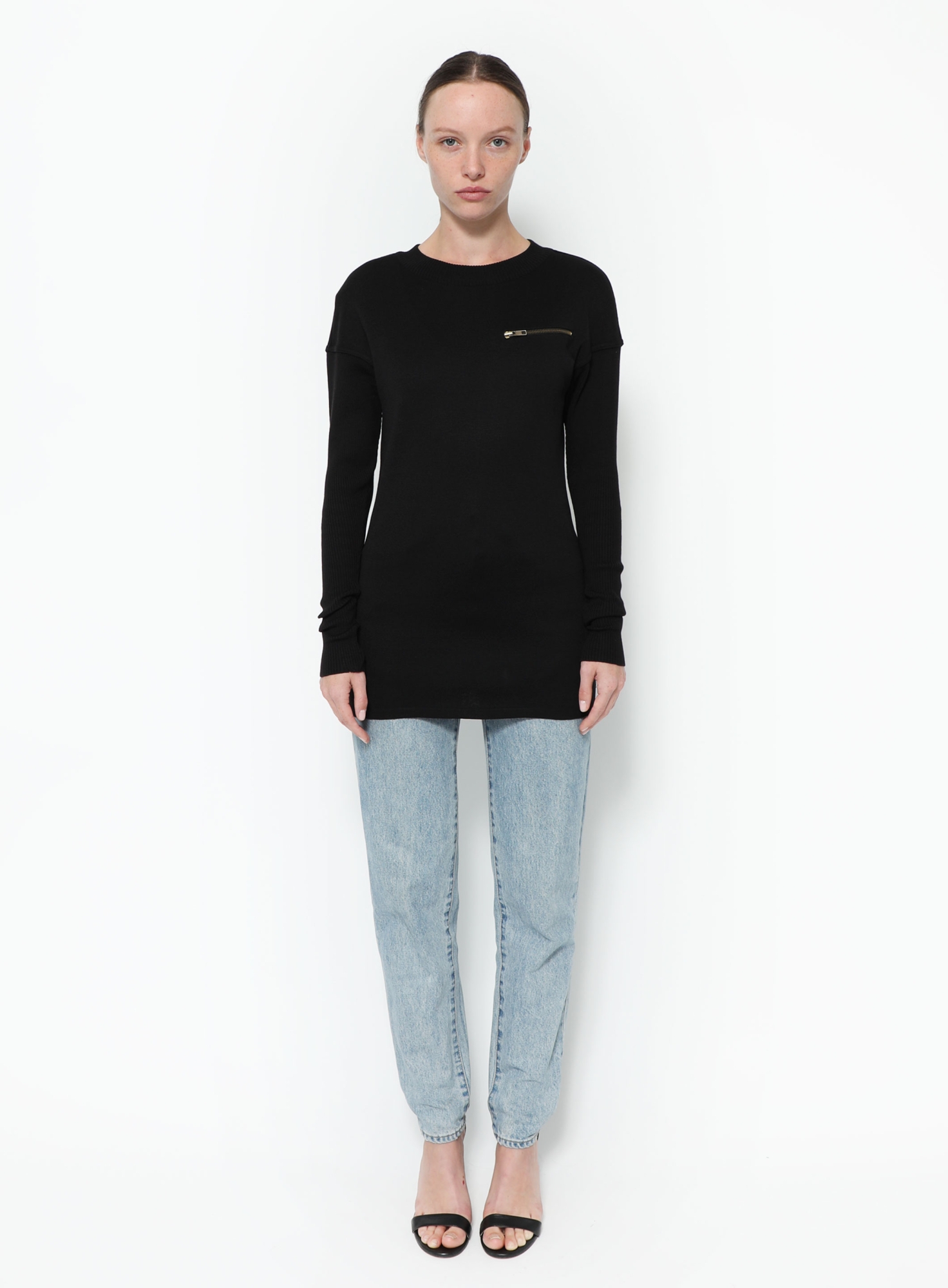 Knit Zipper Top | Authentic & Vintage | ReSee