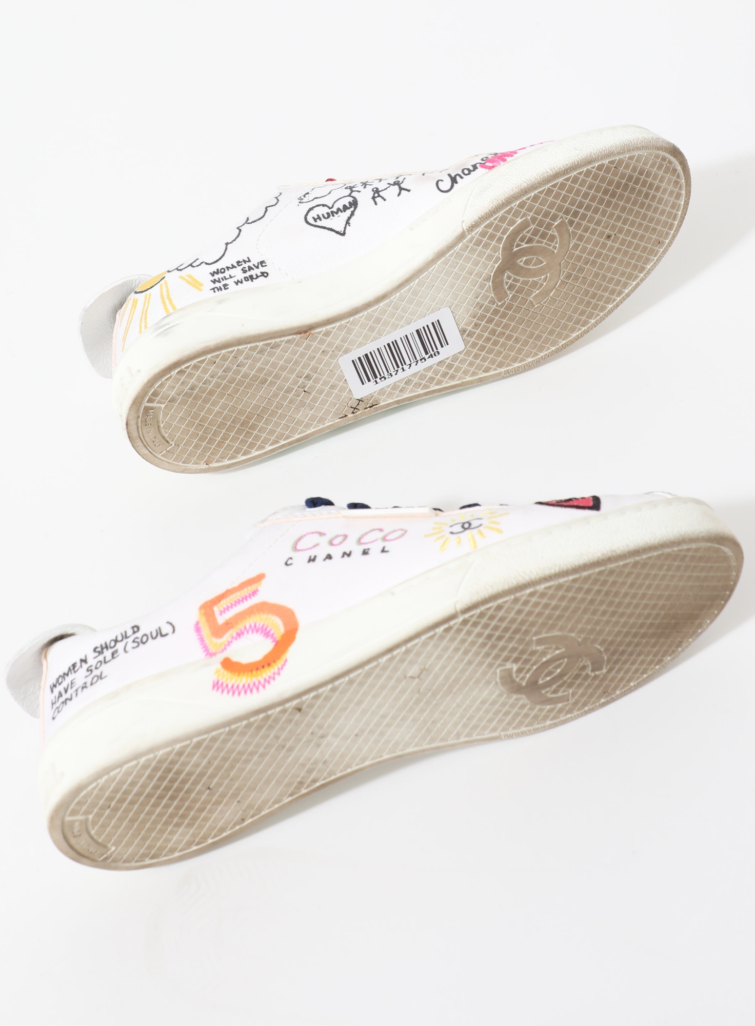 2019 x Pharrell Graphic 'CC' Trainers | Authentic & Vintage | ReSee