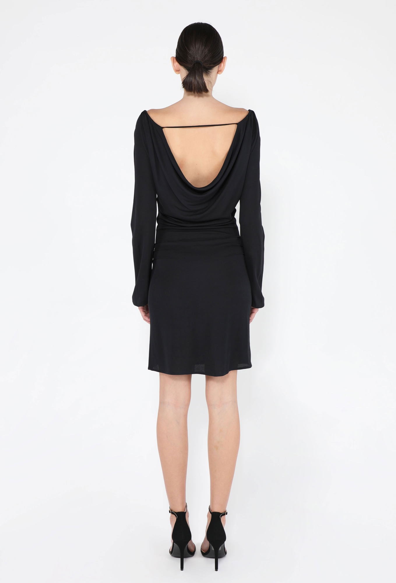 gucci lace up dress Lace-Up Sheath Dress, 2002 - Gucci