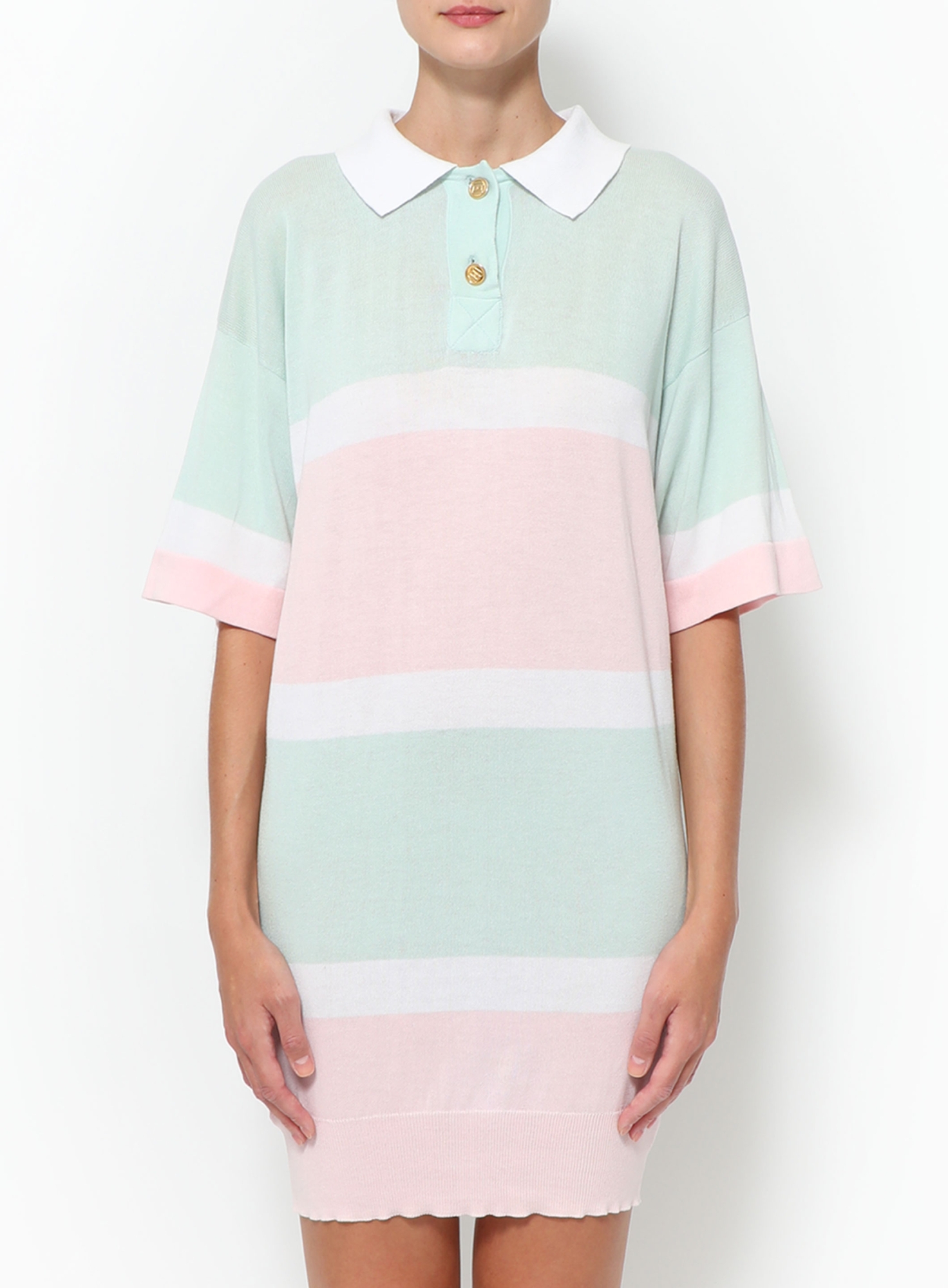 Striped Polo Dress | Authentic & Vintage | ReSee