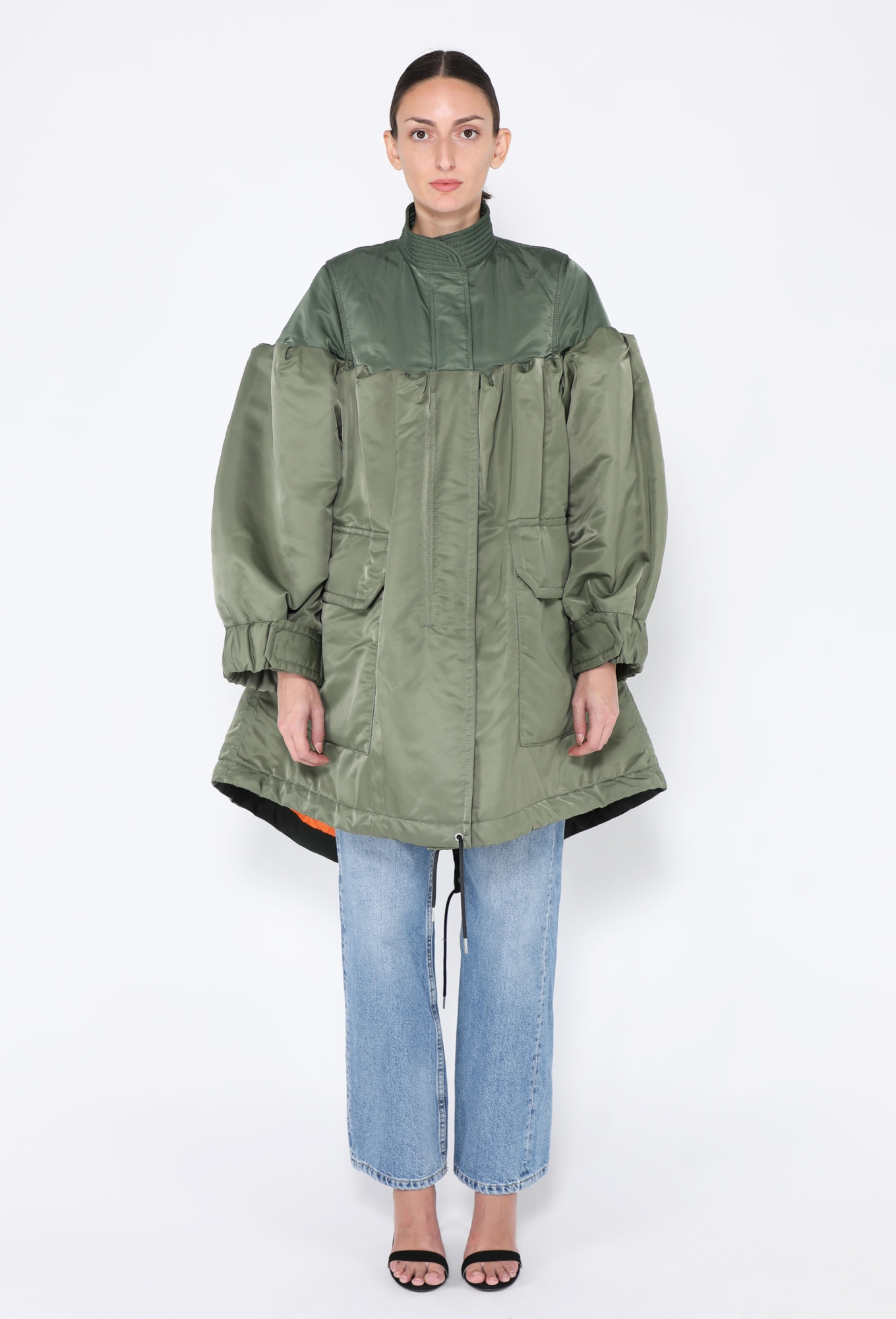 sacai サカイ　2022AW RIPSTOP PADDED JAKET 2022 Padded Shell-Twill Bomber Jacket - Sacai | ReSee