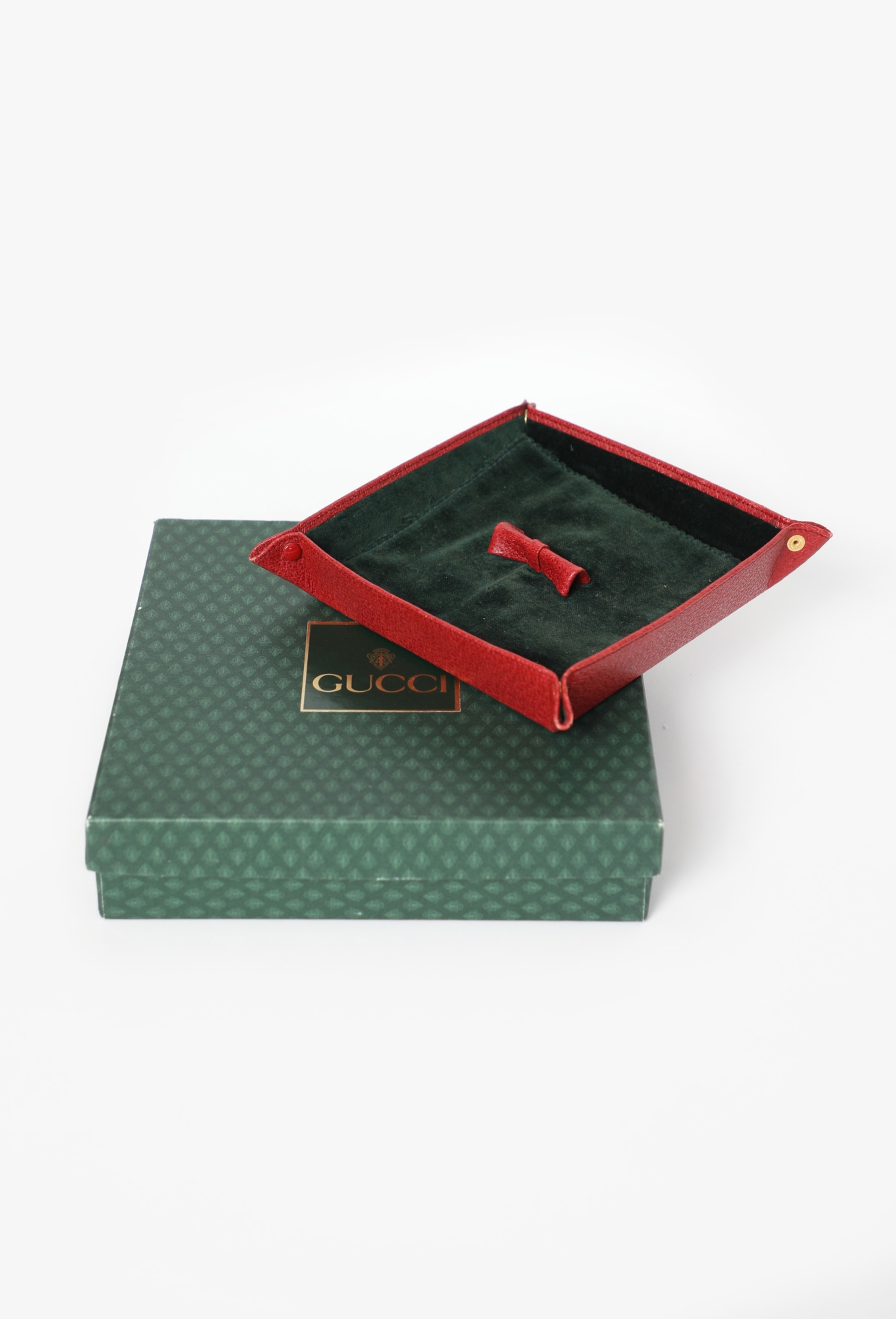 Vintage Leather Vide-Poche - Gucci | ReSee