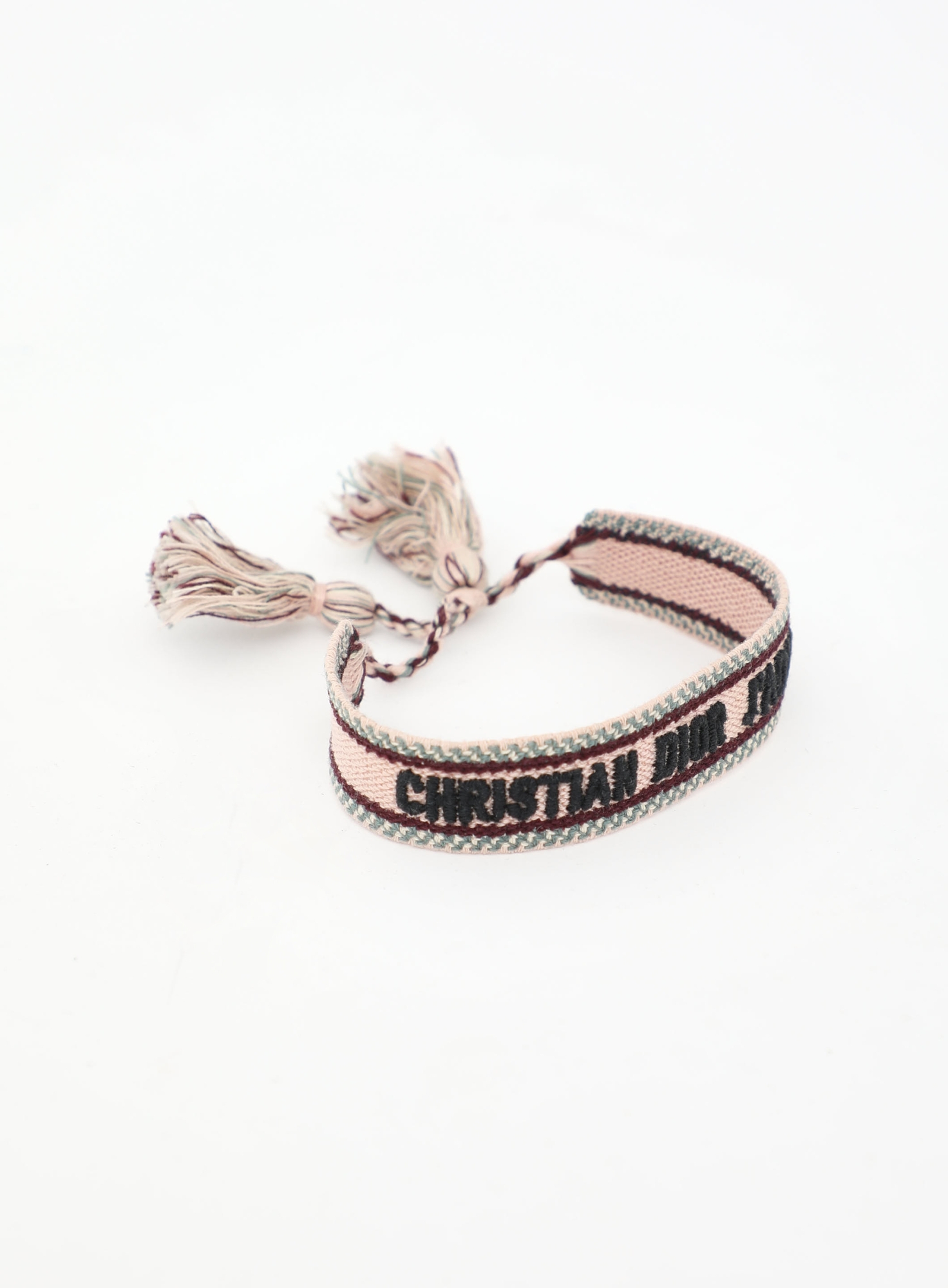 J'Adior Embroidered Bracelet in Pink – 2023 - Dior | ReSee