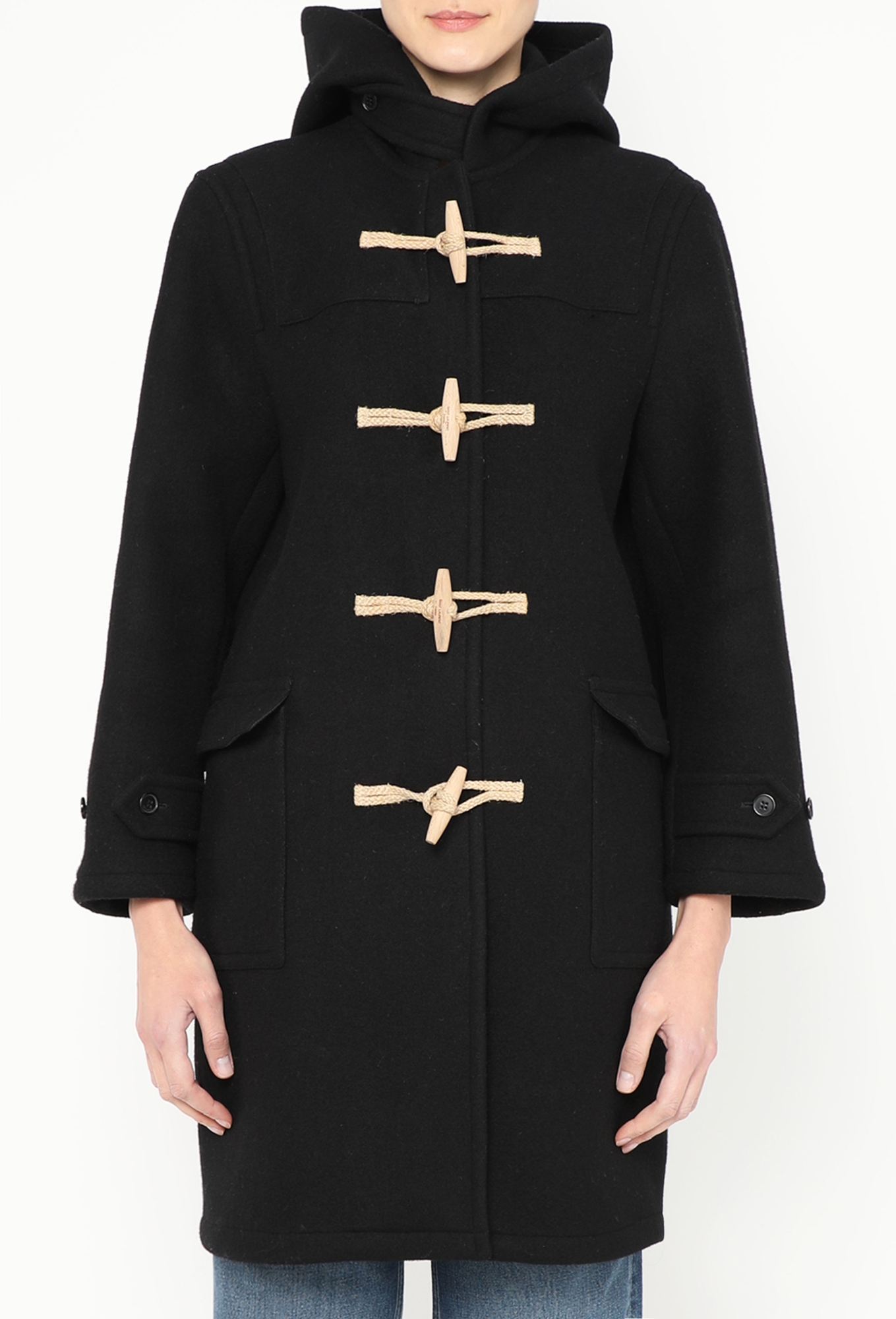 ジャケット・アウター 20SS SAINT LAURENT military duffle coat 2015 Hooded Duffle Coat | Authentic & Vintage | ReSee