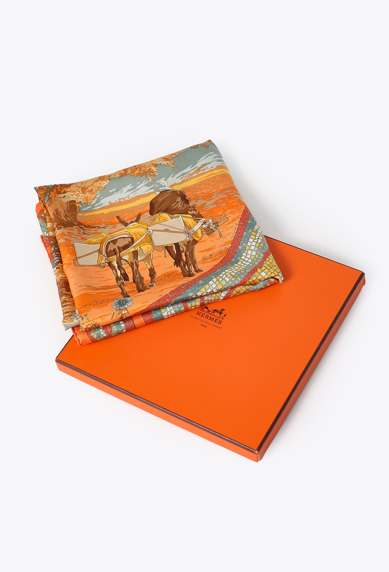 1998 'Sous les Cedres' 90cm Silk Carré - Hermès | ReSee