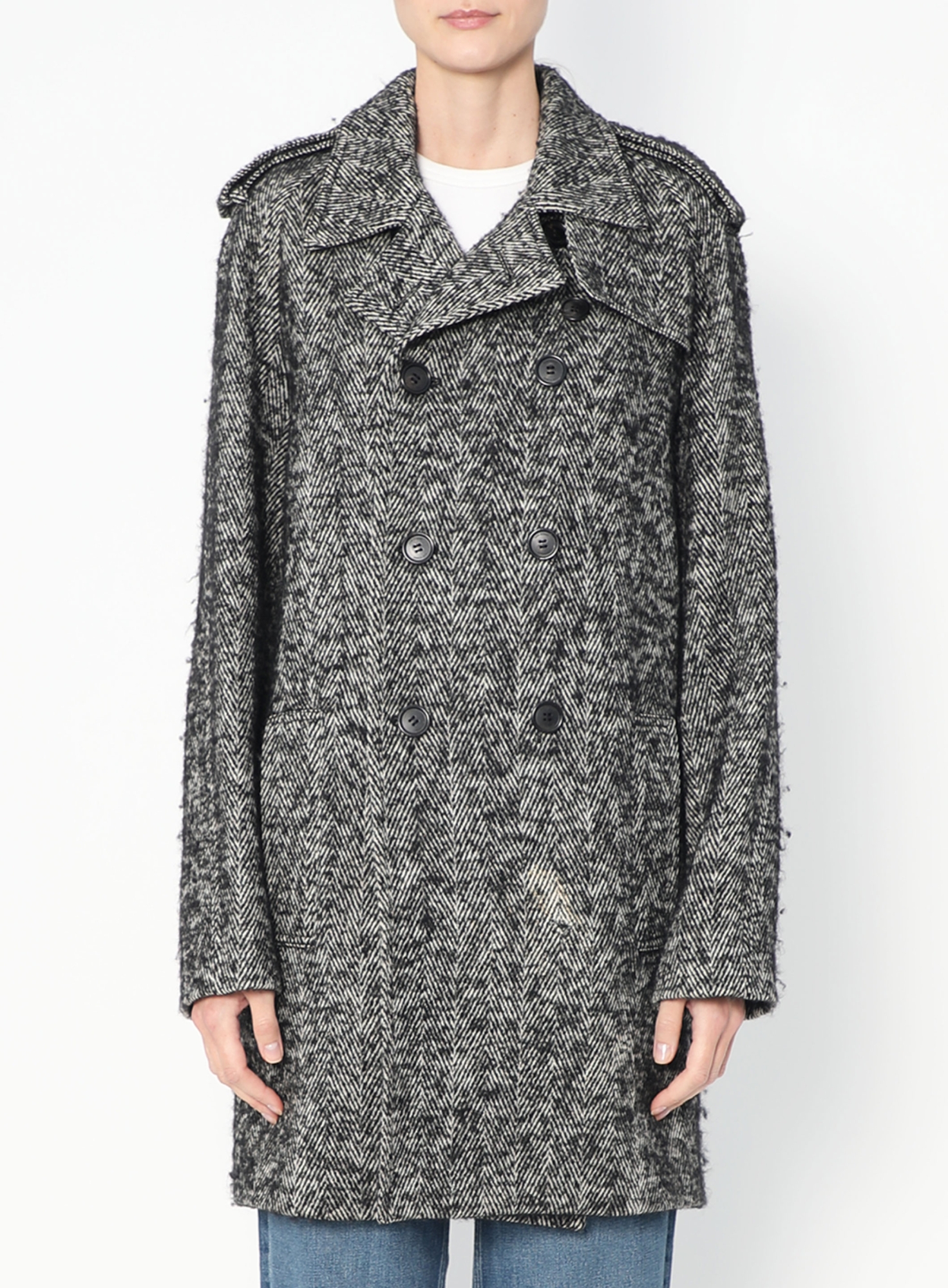 F/W 2007 Navigate Mohair Peacoat | Authentic & Vintage | ReSee