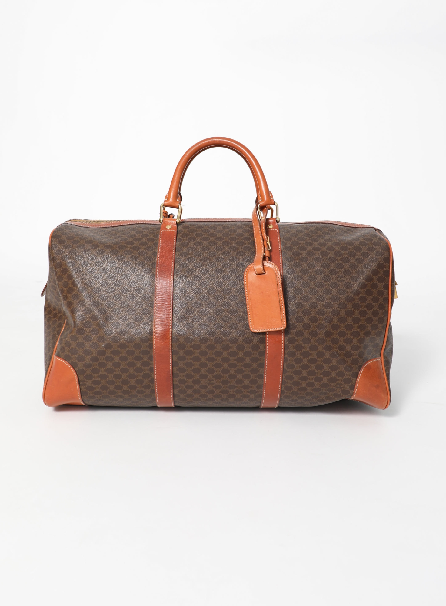 バッグ CELINE Macadam Unisex Travel Handbag 1995 Macadam Travel Bag | Authentic & Vintage | ReSee