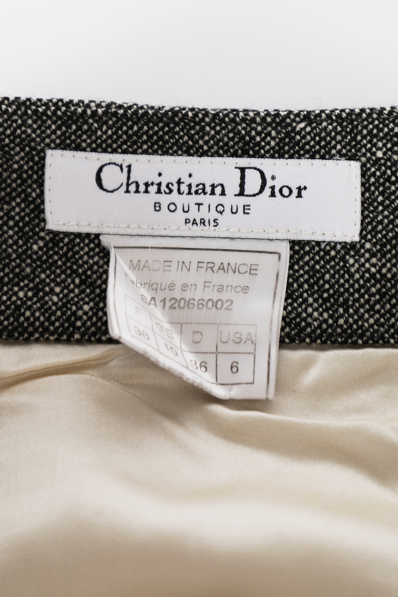 Wool Tweed & Lace Dress Ensemble, 1998 - Dior | ReSee