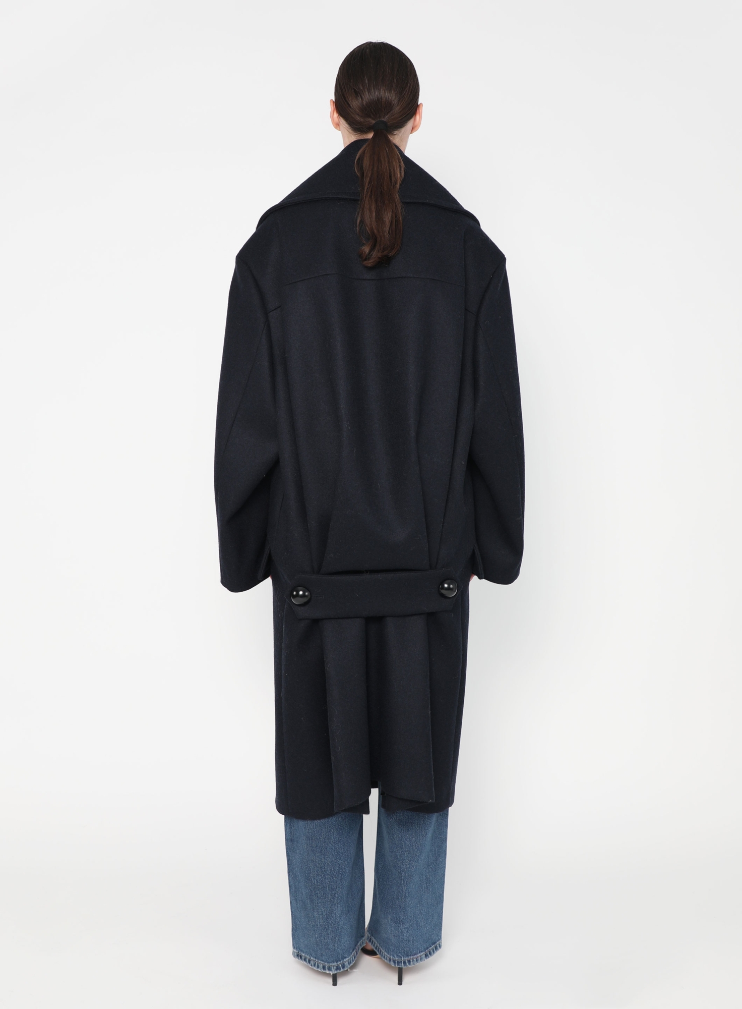 F/W 2022 Oversized Naval Coat - Alaïa | ReSee