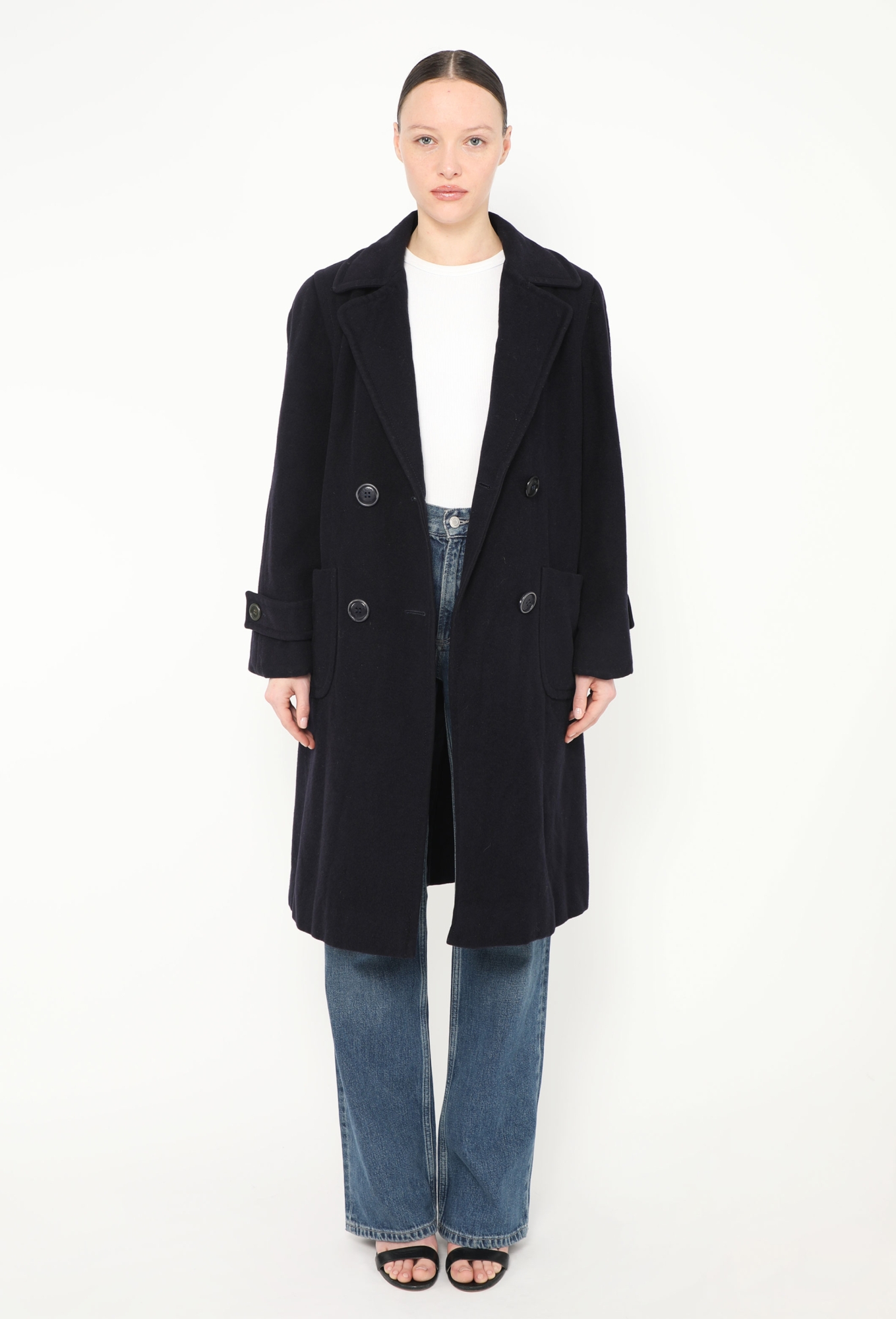 Vintage Vicuña Wool Coat - Céline | ReSee