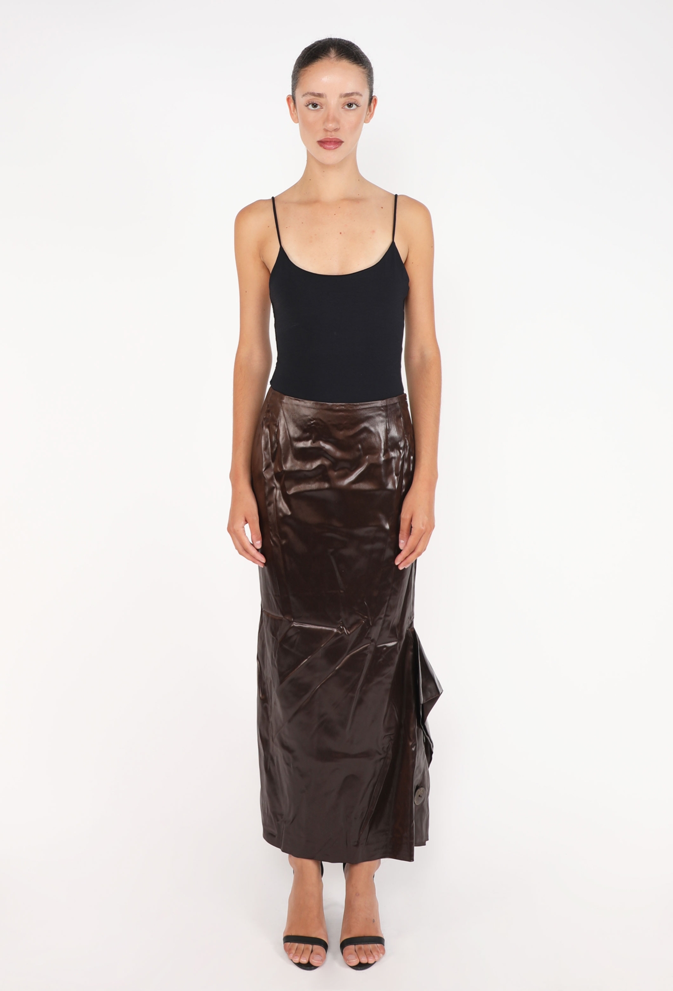 Asymmetrical Satin Skirt, 2001 - John Galliano | ReSee