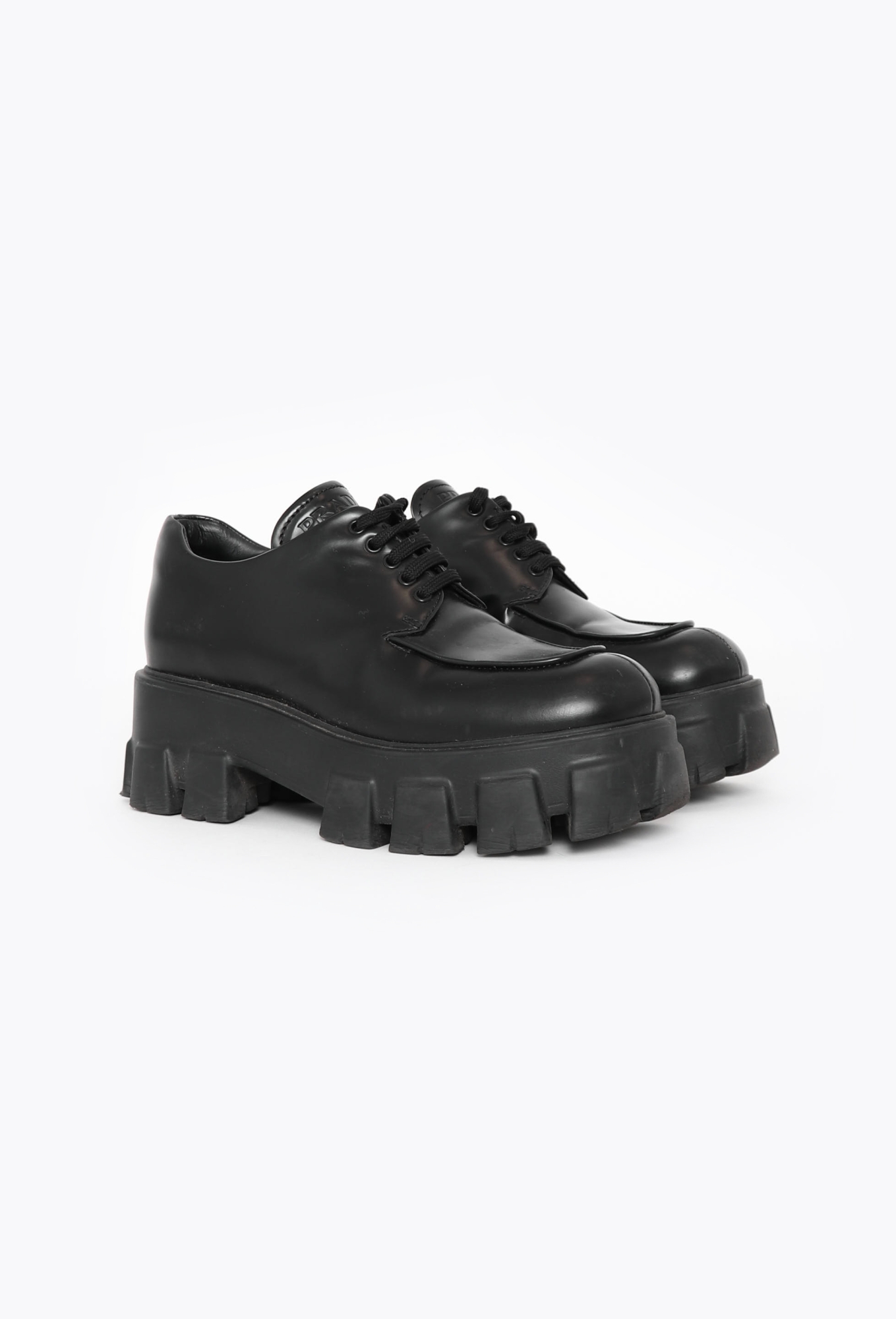 2023 Platform Monolith Shoes - Prada | Authentic & Vintage | ReSee