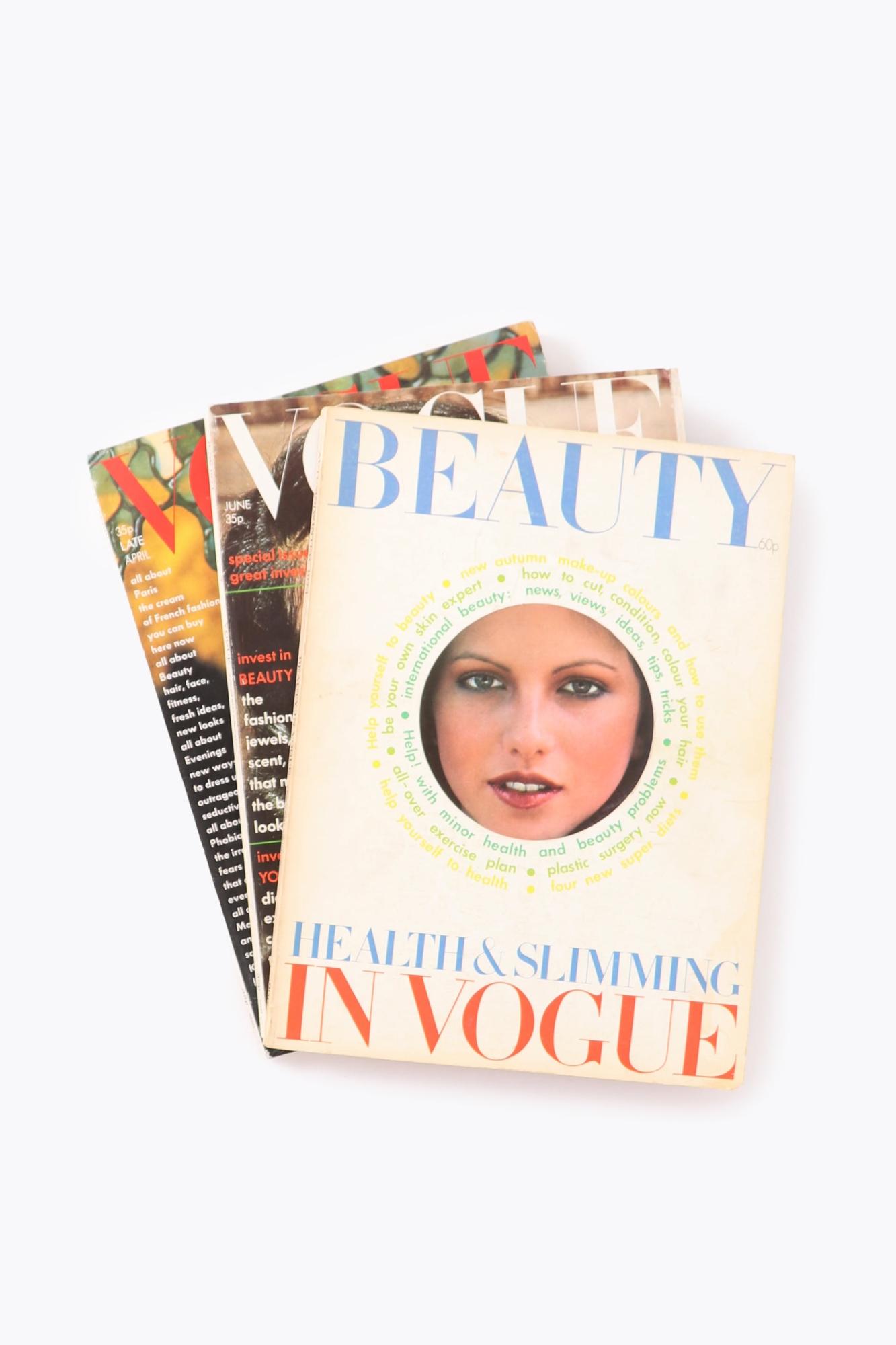 UK 1974 David Bailey Issue Trio - VOGUE | ReSee