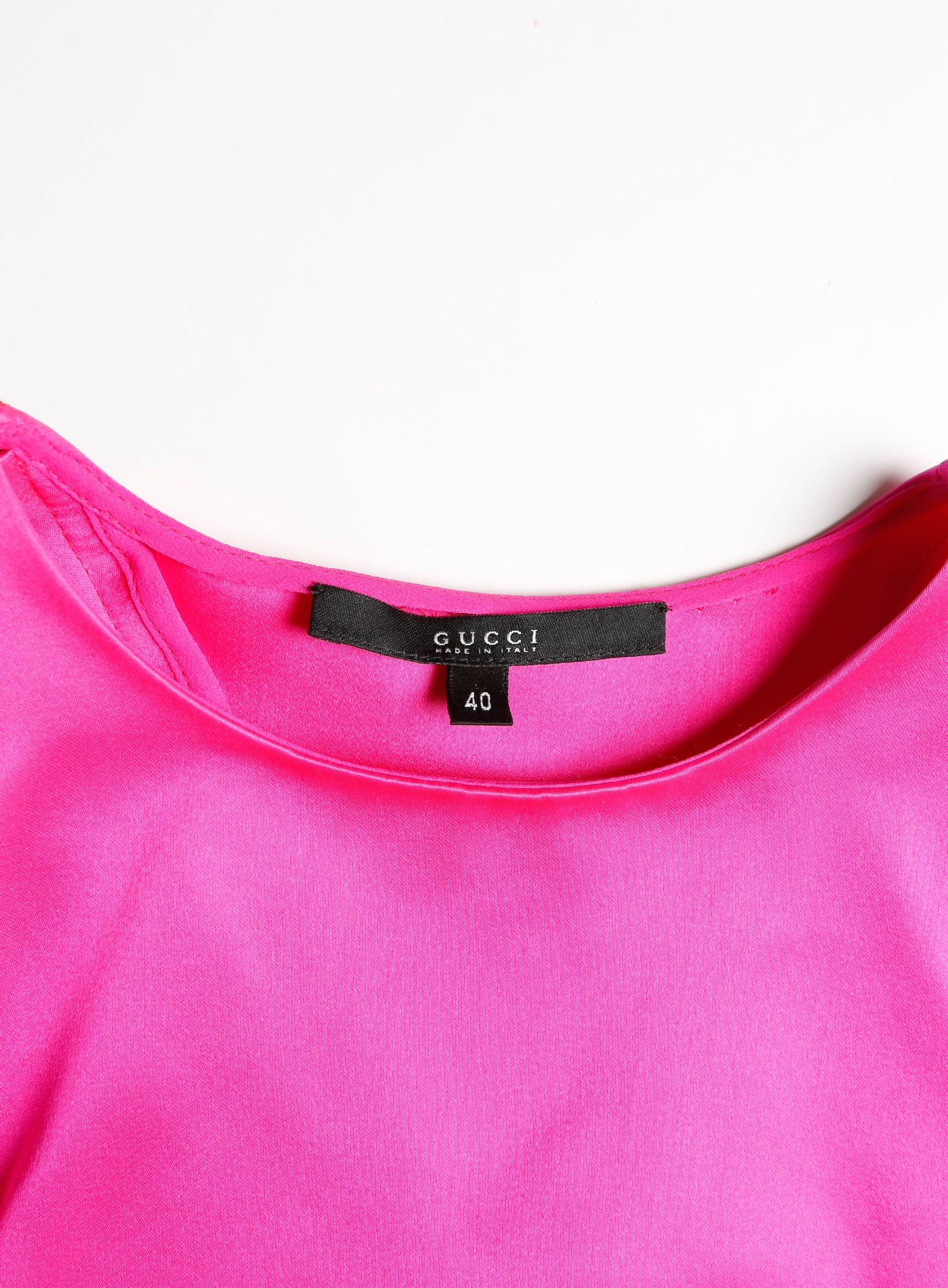 ワンピース archive GUCCI by TOM FOR Silk Zip Dress TOM FORD F/W 2001 Silk Zip Dress | Authentic & Vintage | ReSee