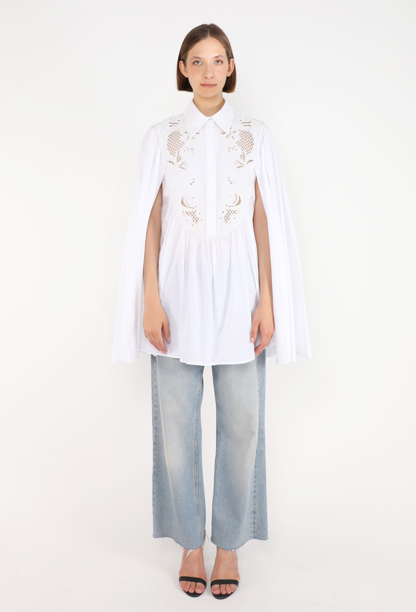 Embroidered Lace Cotton Tunic, 2022 - Valentino | ReSee