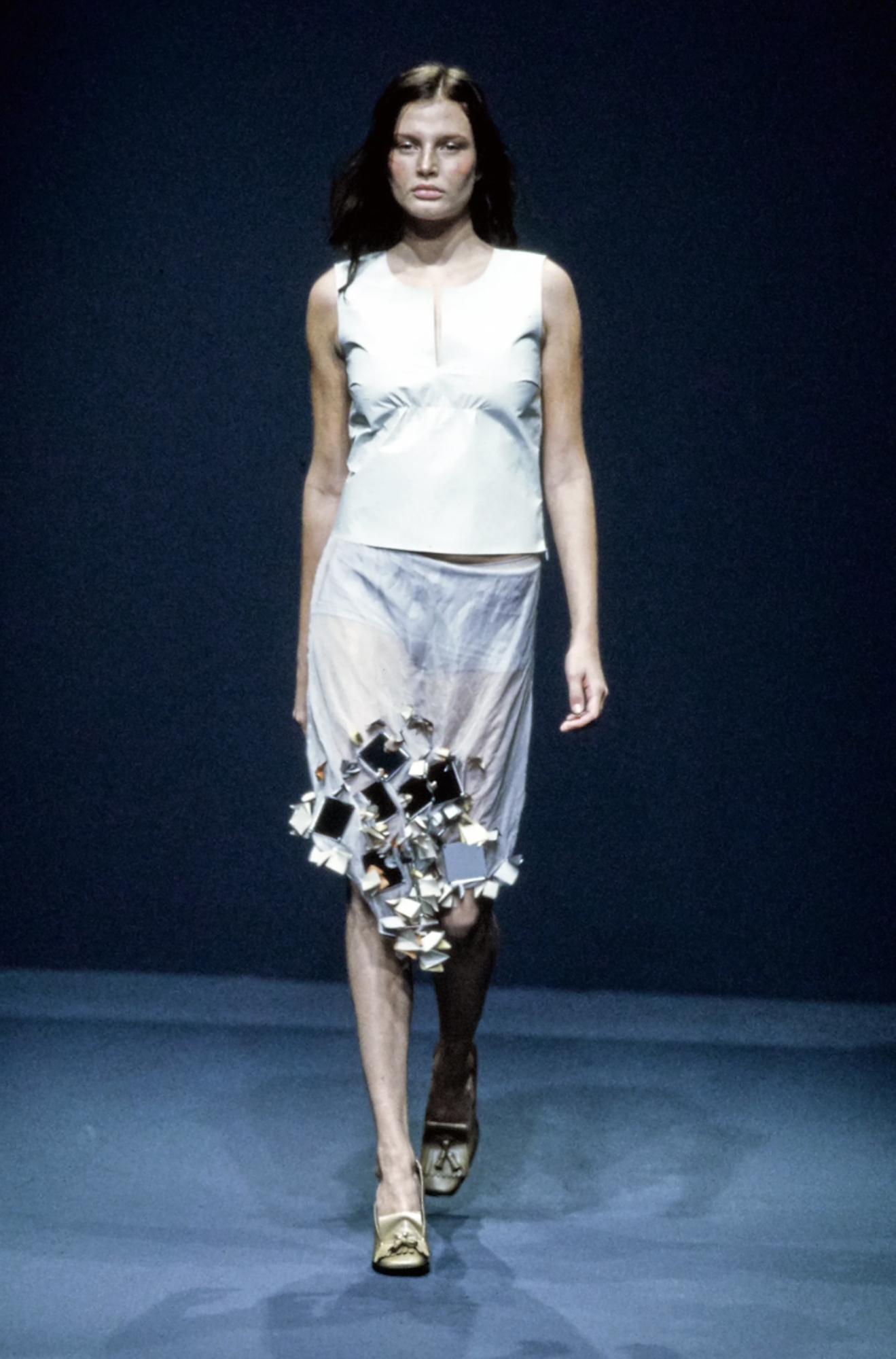 COLLECTOR S/S 1999 Broken Mirror Skirt - Prada | ReSee