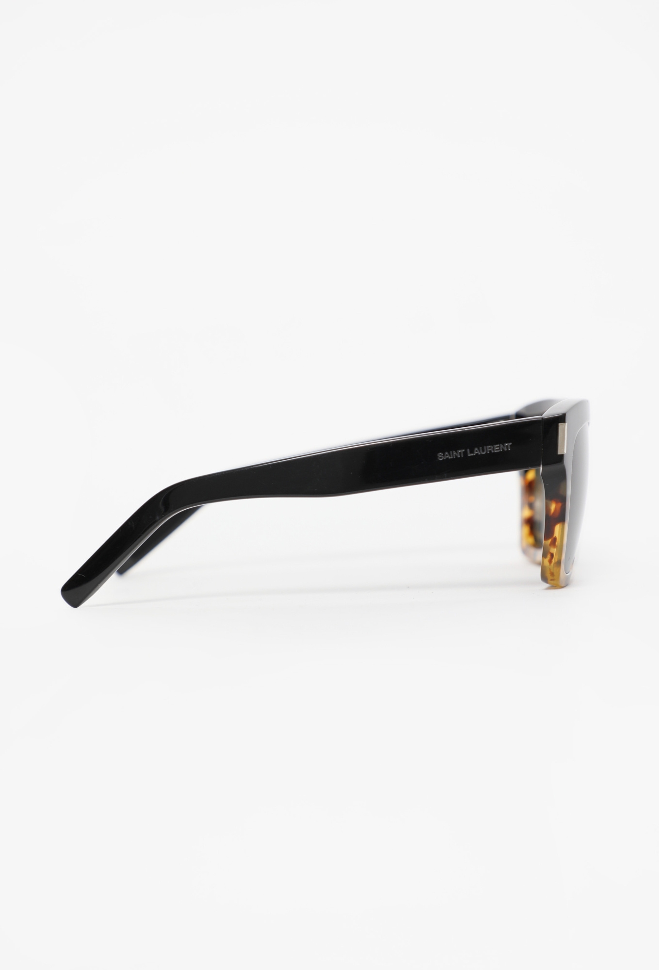 Saint Laurent Bold 1/K Sunglasses Black Havana Tortoise | Authentic Saint Laurent SL 854 Cat Eye Sunglasses | Fashion Eyewear US main image 2