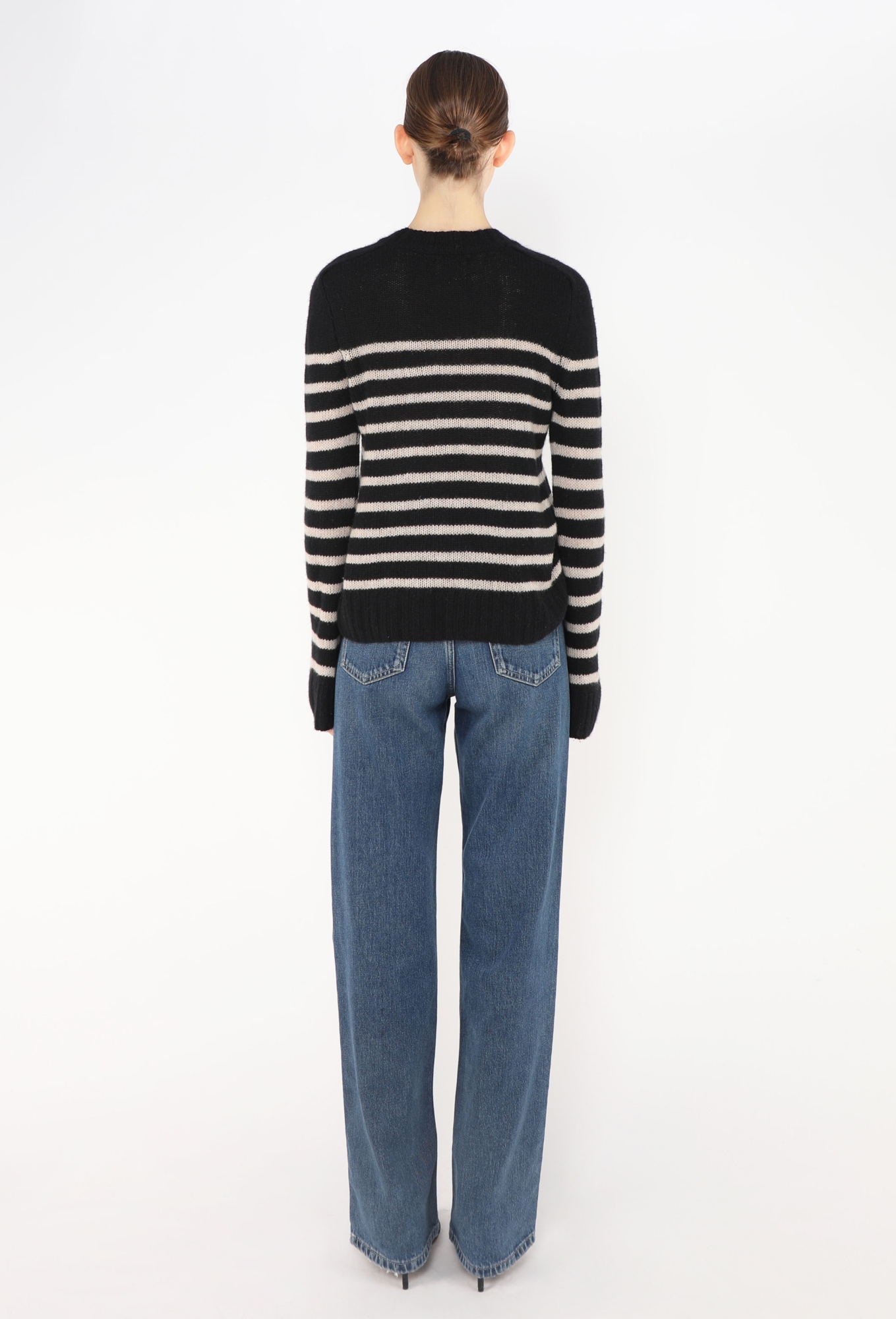 2022 Tilda Cashmere Striped Sweater - Khaite | ReSee