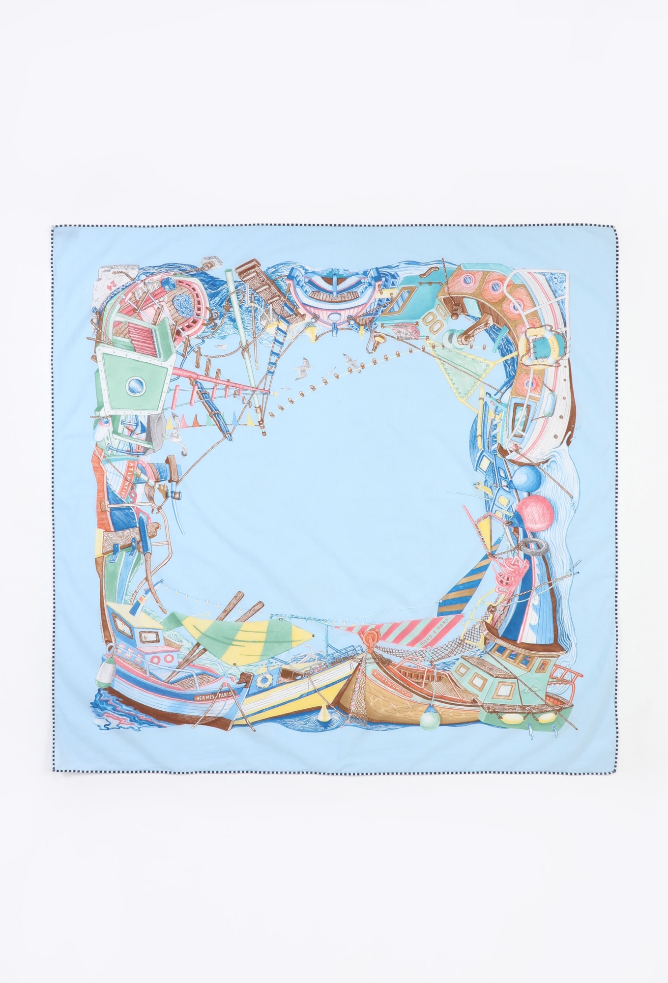 Bord-à-Bord' Cotton 90cm Carré, 2025 - Hermès | ReSee